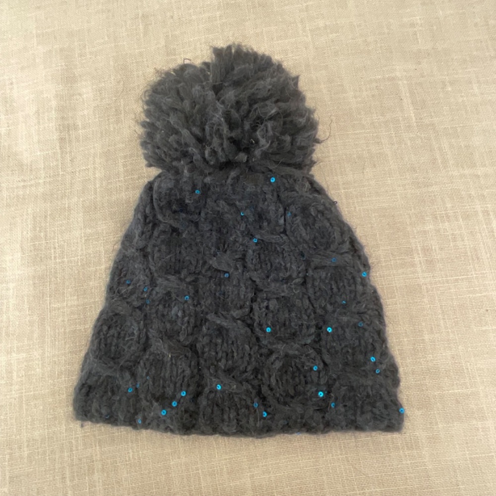 •Grevi Firenze Alpaca Beanie Pompom Cable Hat O/S Made in Italy - Picture 6 of 11